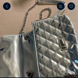 sliver purse